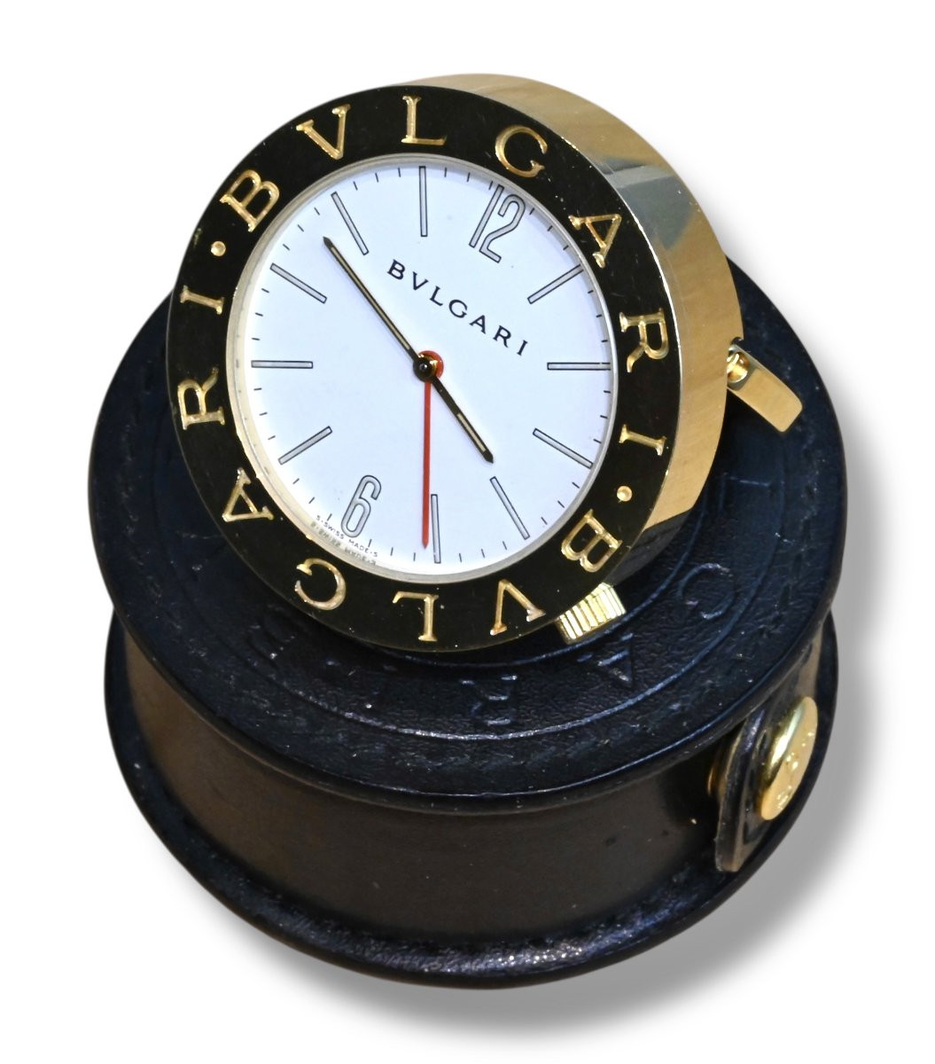 Horloge De Voyage Bulgari - Italie 1970-photo-3